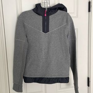 Lululemon Ivivva hooded quarter zip pullover